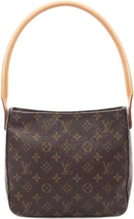 Louis Vuitton Borsa a spalla Monogram Looping MM Pre-owned - - Pre-owned - Donna - Marrone - ONE SIZE