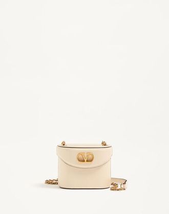 Valentino Garavani Valentino Garavani Vain Vanity Bag In Shiny Calfskin Wo