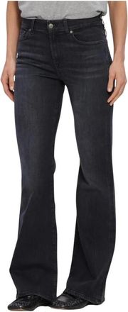 7 For All Mankind Leggy Bootcut - Dames - Bootcut Jeans - Blauw - W26 - Katoen - Jeans