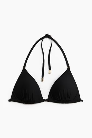 H&M Push-up Triangel-Bikinitop - Schwarz