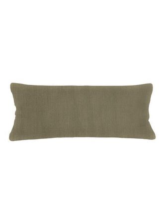 Anaya with Love So Soft Linen Body Pillow with Down Alternative Insert in Olive Green at Nordstrom, Size 20X54