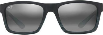 Maui Jim Sunglasses The Flats 897 02 Black/Grey Unisex Polarized
