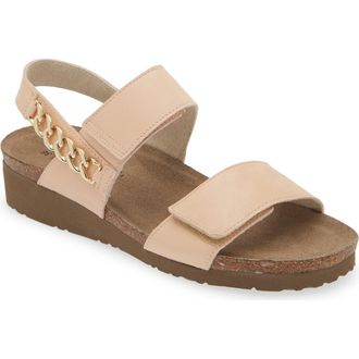 Naot Eliana Slingback Sandal in Pale Blush Leather at Nordstrom Rack, Size 6Us / 37Eu