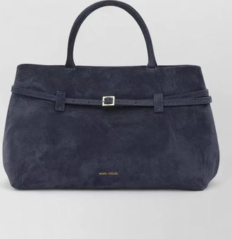 Manu Atelier medium calf leather tote bag