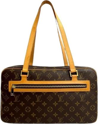 Louis Vuitton Pre-owned Shoulder Bags, female, Brown, Size: ONE SIZE Pre-owned Canvas Shoulder Bag