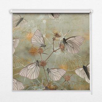 Tulup Tenda A Rullo Interna Per Finestra - Tenda Filtrante Luce - Tenda Privacy - Tenda Decorativa Rettangolare - Rullo Per Interni - (110 Cm X 140 Cm) - Fa