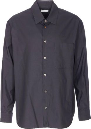 Christophe Lemaire Camicia con bottoni - Grigio