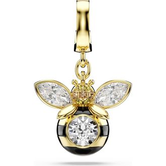 Swarovski Idyllia Crystal Bee Charm in Gold/Multi at Nordstrom