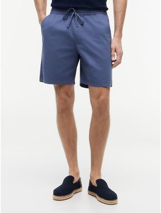 Tommy Hilfiger Mens Regular Fit 7 Garment Washed Short - Blue - XXXL