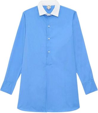 Ines De La Fressange Mujer, Blusas y Camisas, Azul, Talla: L