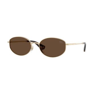 Burberry Ladies Black Rectangular Sunglasses BE3169 110973