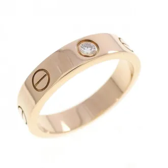 Cartier Pink Gold (18K) Band Ring (Pre-Owned)