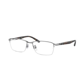 Ray-Ban RX 6501D Optisch Montuur - unisex - Brillen - Grijs - 55 MM - Nylon - Accessoires