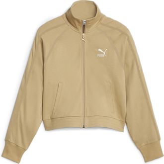 OEM Sudadera Puma T7 Para Mujer, Color Beige, 62146484 R S
