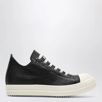 Rick Owens Low Sneaks sneakers in black calf leather