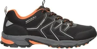 Mountain Warehouse Shadow Softshell Waterproof Walking Shoes in Black at Nordstrom, Size 12