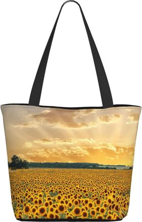 AOOEDM Sunflower (2) Ladies Shopping Bag 13x11x7in.The Perfect ValentineS Day Gift.It Is The Best ValentineS Day Gift For Mom, Daughter, Wife,Etc