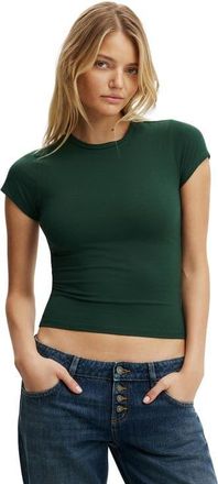 Cotton On Womens All Day Crew Tee in Treetop Green at Nordstrom, Size Xx-Small