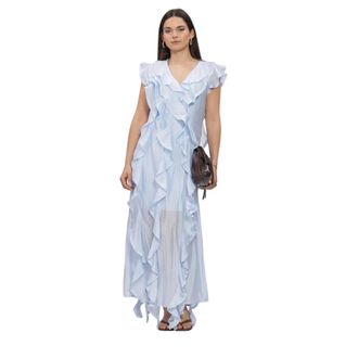 Copenhagen Muse Cmmolly-Dress - Dames - Jurken - Blauw - Maat: S Poliester