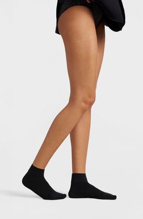 Commando Opaque Ankle Socks in Black at Nordstrom
