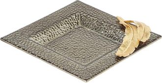 Michael Aram Gold Feather Snack Dish