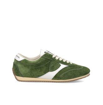 Philippe Model Womens Planche Low Sneakers In Bottle Green