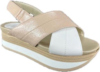DL Sport Elegante Wedges voor elke gelegenheid - Dames - Sleehakken - Beige - 36 EU - Schoenen