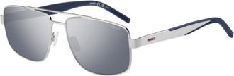 HUGO BOSS HG 1338/S 010/T4 Mens Sunglasses Silver Size 59