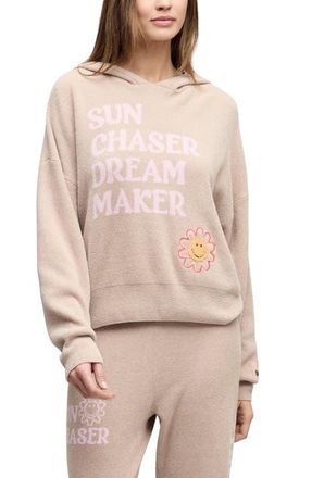 Barefoot Dreams CozyChic Ultra Lite Smiley Sun Chaser in Willow Multi at Nordstrom, Size Xx-Small