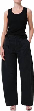 A Gold E Sefton High-Rise Pant In Twill