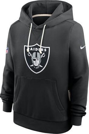 Nike Las Vegas Raiders Sideline Nike Womens Dri-FIT NFL Pullover Hoodie in Black | 03C300A8D-A0M