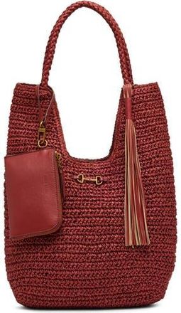 Anne Klein Tapered Woven Tote Bag with Pouch at Nordstrom Rack