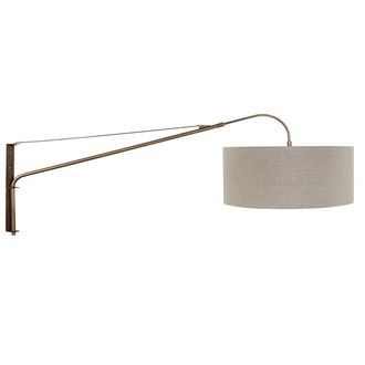 Steinhauer Steinhauer - Aplique De Pared - Elegant Classy - Bronce - Lino
