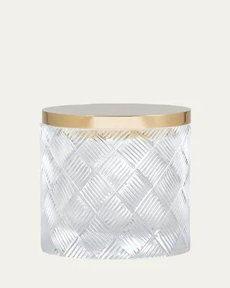 Labrazel Basket Weave Canister