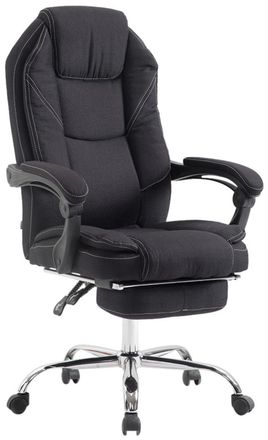 Clp Silla De Oficina De Tela Castle Negro