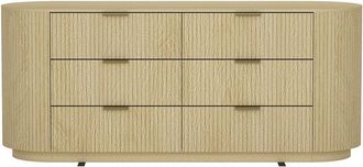 Manhattan Comfort Olivia Modern Double Dresser With 6 Drawers