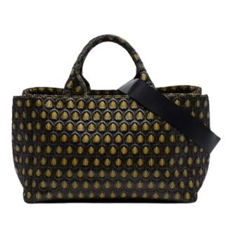Prada Pre-owned Vintage Nylon Satchel - Dames - Vintage Shopper - Veelkleurig - ONE Size - Nylon - Vintage