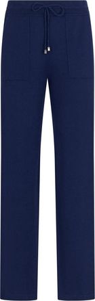 Malo Cashmere Broeken - Heren - Sweatpants - Blauw - XL - Leer - Broeken