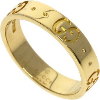 Gucci Yellow Gold (18K) Band Ring (Pre-Owned)
