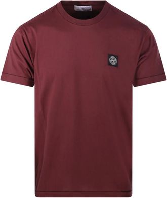 Stone Island Hombre, Camisetas, Rojo, Talla: S