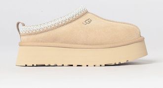 UGG Tazz II Suede Mules with Platform Sole and Contrasting Stitching