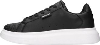 Just Cavalli Fondo Ursa Dis. 1 - Heren - Sneakers - Zwart - 46 EU - Leer - Schoenen