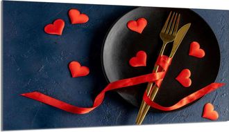 OEM Protector De Cristal Para Encimera 90x52 Coraz&oacute;n