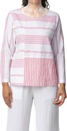 Habitat Button Back Pullover Top In Tomato