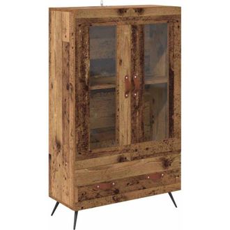 vidaXL Alacena Con Caj&oacute;n Madera Vieja 69,5 X 31 X 115 Cm Vidaxl