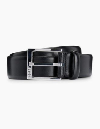 HUGO BOSS Mens BOSS Black Elloy PC AN Sx35 Belt 001 Black - Size: 100 - 38