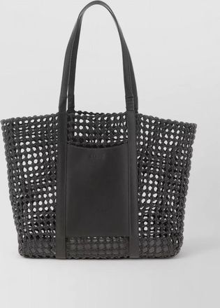 Staud leather tote bag