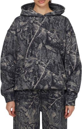 Good For Nothing Woodland Blackout Camo Relaxed Hoodie at Nordstrom, Size X-Small Uk