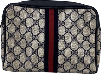 Gucci Gucci Vintage Stoffen Clutch Bag Ophidia