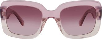Kate Spade New York Burgundy Shaded Square Ladies Sunglasses BELLAMY/S/US 035J/3X 52